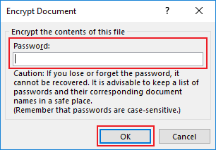 MSOffice Encrypt Document