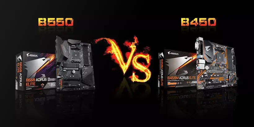 amd b550 vs b450 chipset comparison is b550 worth it