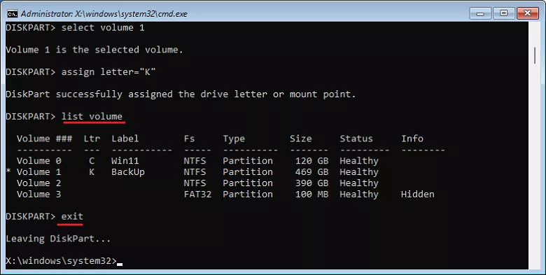 List volume again