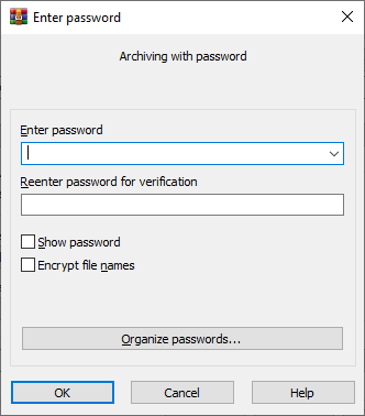 Set your password.