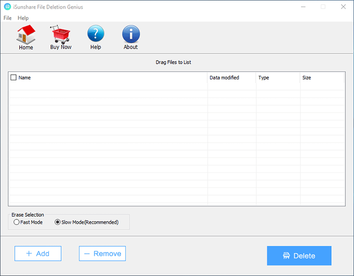 isunshare file deleting genius home
