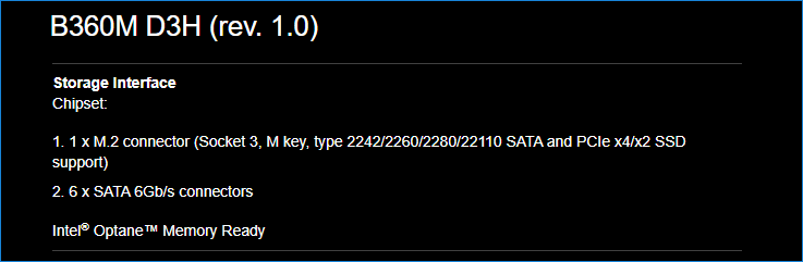 ssd compatible with motherboard