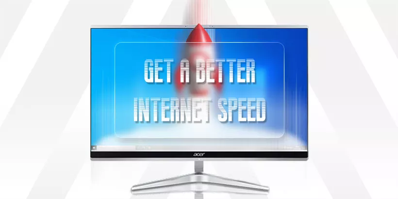 Increase internet speed