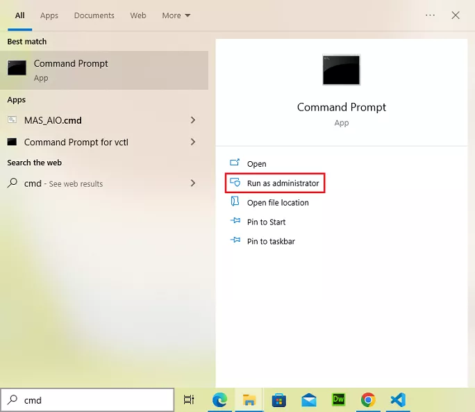 Search cmd