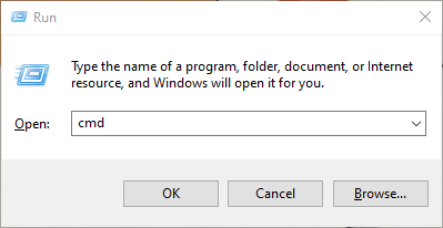 Type cmd