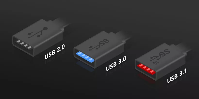 Forbindelse Waterfront Vedholdende What is the Difference between USB 2.0/3.0/3.1 and how to differ them?