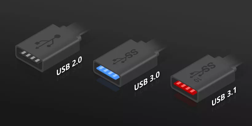 Besiddelse bagværk knap What is the Difference between USB 2.0/3.0/3.1 and how to differ them?