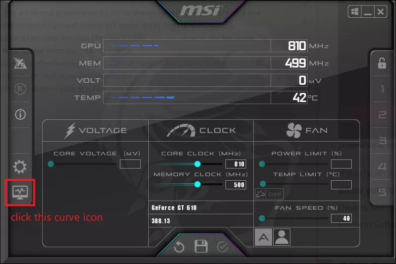click curve icon