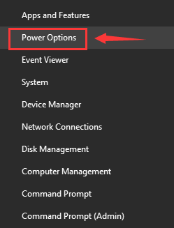 Power Options