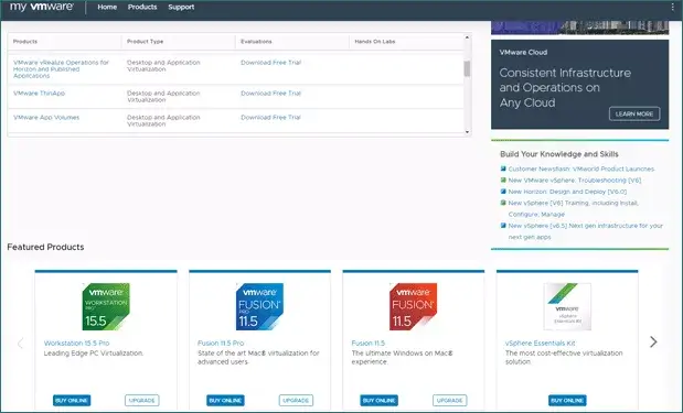 find vmware workstation license key by my vmware