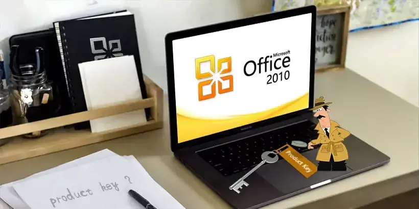 how to find product key for microsoft office 2010 already installed