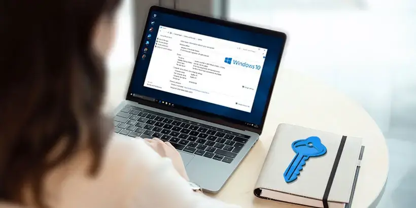 how to know the product key of windows 10