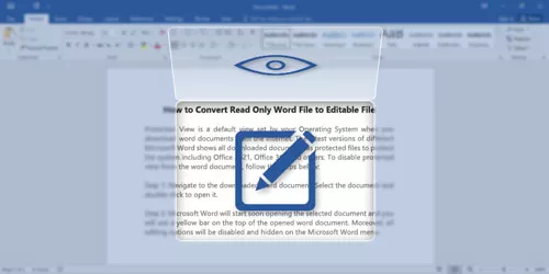 how to take off read only on microsoft word in windows 10