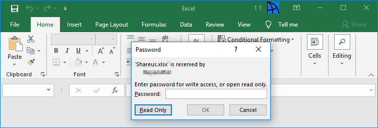 password