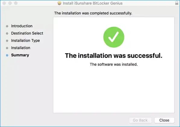 install successfully