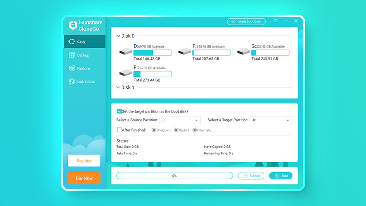 CloneGo - Windows Cloning Software