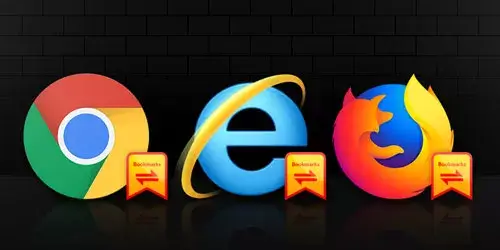 how to import and export bookmarks in chrome firefox and ie