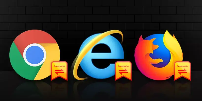 how to import and export bookmarks chrome firefox ie