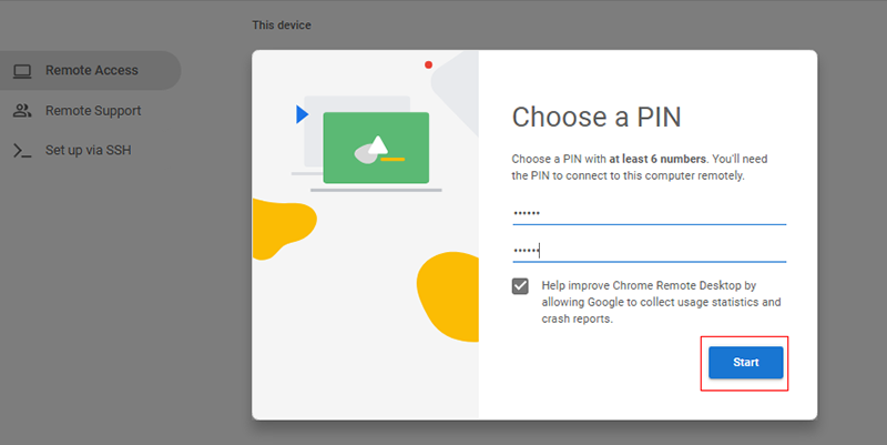 choose a pin
