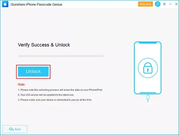 unlock iphone screen lock