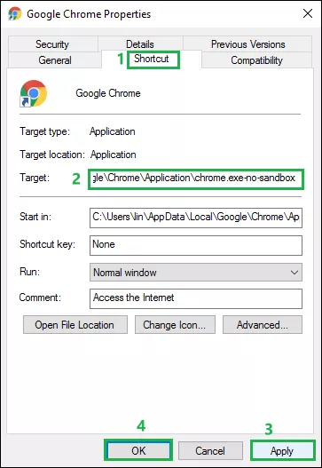 add a suffix to the target path 