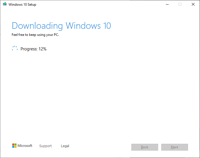 download windows from this device