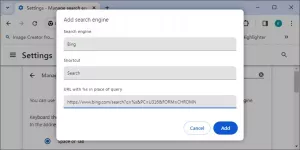 Add Custom Search Engines to Chrome, Firefox and Edge Address Bar