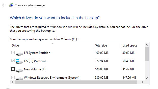 backup operation
