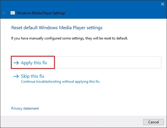 apply this fix