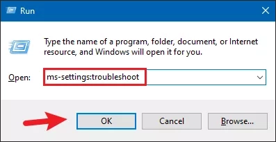 type the command