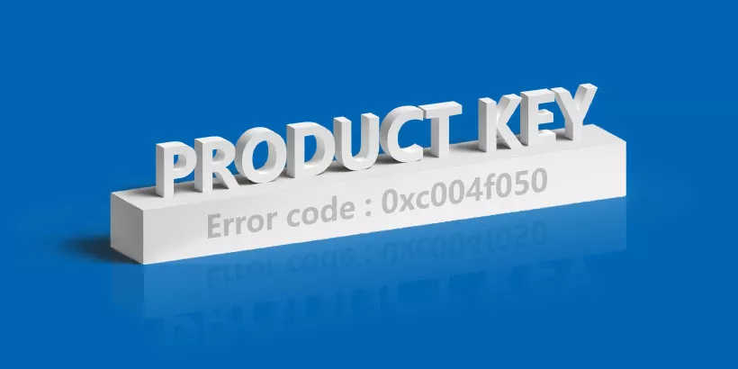 error fix the product key you entered didnt work 0xc004f050