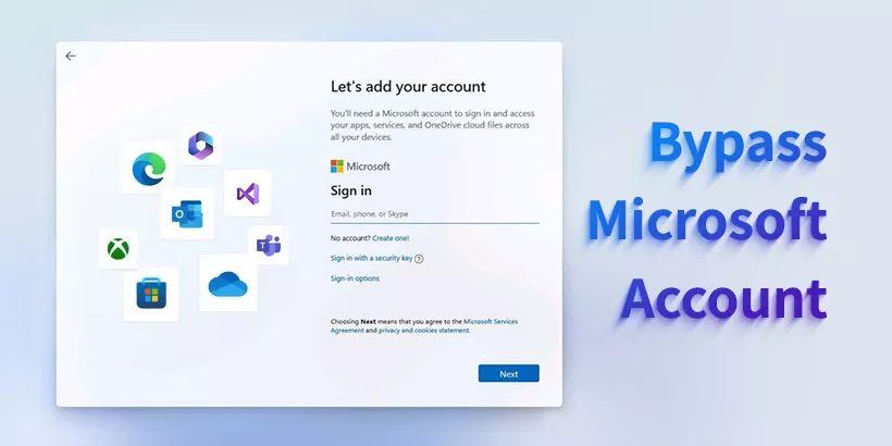 How to Bypass Microsoft Account & Network Connection in Windows 11 22H2 Setup?