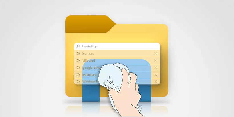 How to Clear File Explorer Search History in Windows 10 and 11 