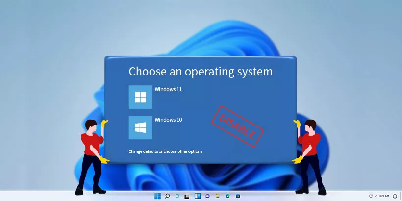 How to Disable Choose an operating system at Startup in Windows 11/10