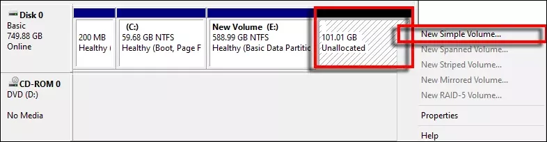 new simple volume
