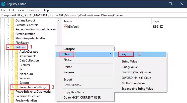 create a new key
