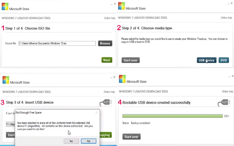 create a bootable usb drive