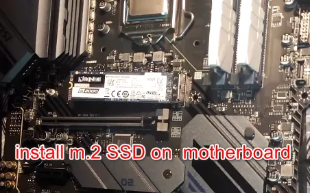 install m 2 ssd on desktop