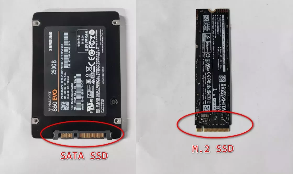 sata m 2 ssd compare