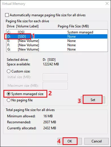 move to another drive
