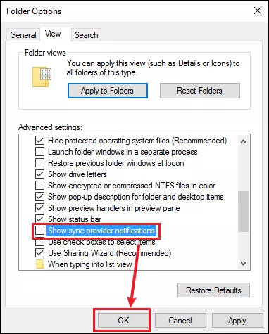 remove ads from File Explorer