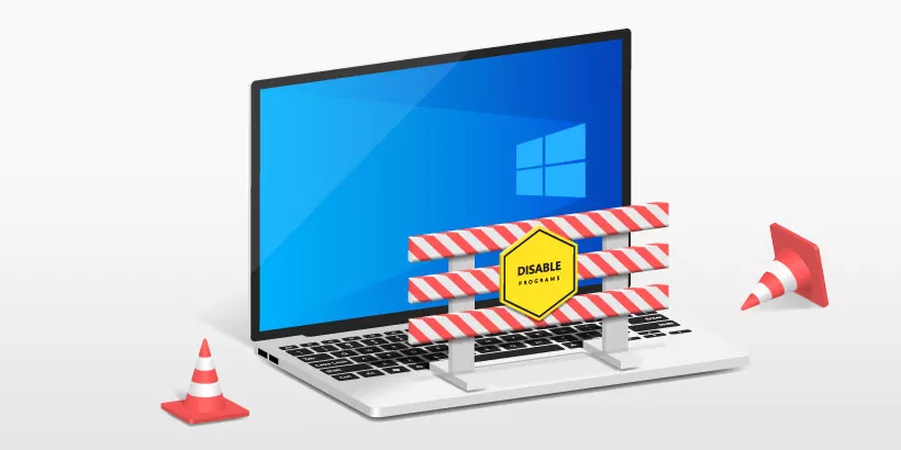 how to remove unwanted startup programs in windows 10.