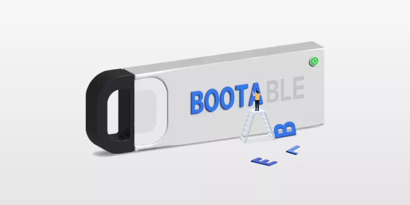 How to Restore A Bootable USB Drive to Normal With Full Capacity
