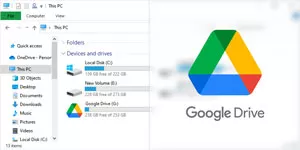 Mount Google Drive as a Local Drive on Windows: Expand Disk Space for Free
