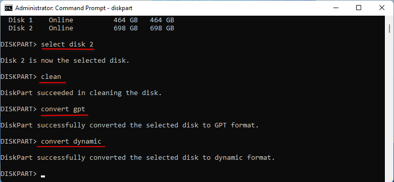 deal with disk2