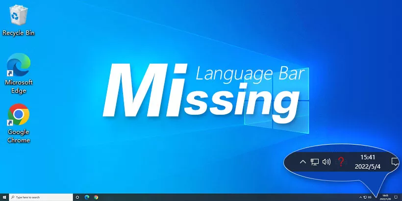 solved language bar missing from taskbar in windows 10