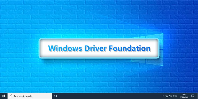 Solved: Windows Driver Foundation Missing Error