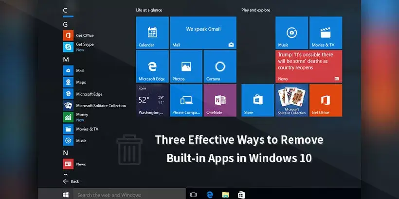 three effective ways to remove built in apps in windows 10