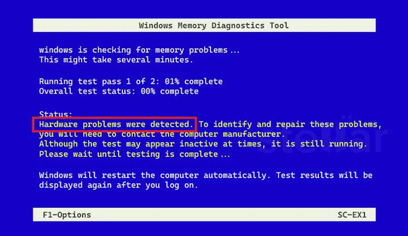 windows memory diagnostics tool