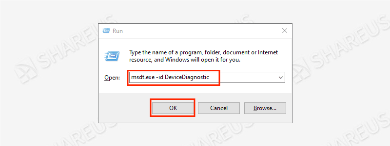 open hardware and devices troubleshooter